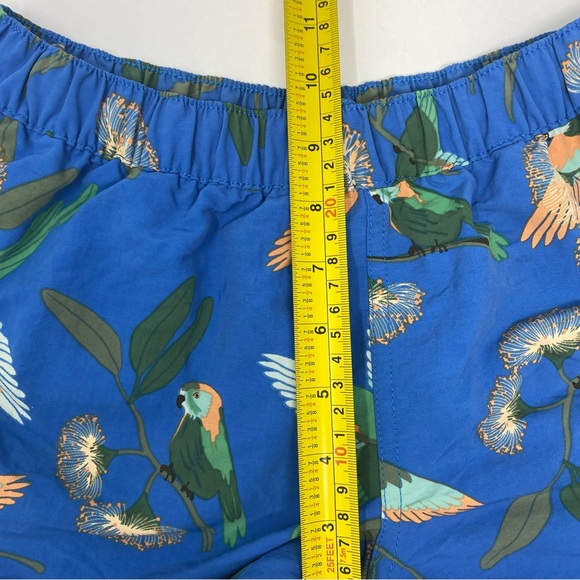 Patagonia Women's Baggies Parrot Blue Shorts Small - Picture 10 of 12